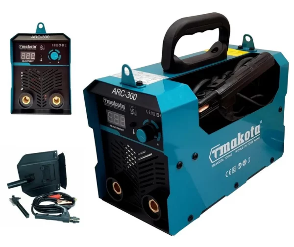 Saldatrice Makota a elettrodo inverter saldatura 300A + accessori ARC-300 - immagine 2