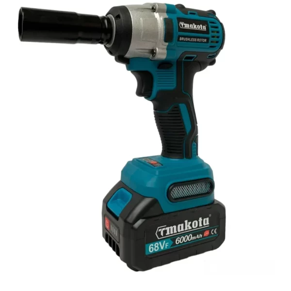 Kit 2 in 1 Makota Plus Avvitatore a impulsi Svitabulloni e Smerigliatrice a Batteria 68V - immagine 5