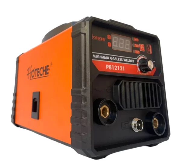 Saldatrice inverter 120A multifunzione MIG-MMA Filo continuo NO GAS + elettrodo - immagine 5