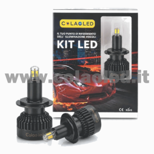 H7 34000LM 5800K MONO LED KIT LED 12V CANBUS 2 LAMPADE LED BIANCO FREDDO 130W KIT LED COLAOLED CANBUS MONOLED H7